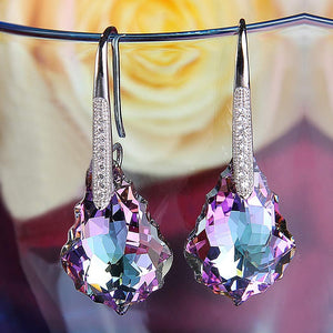 Gemstone Chandelier Earings